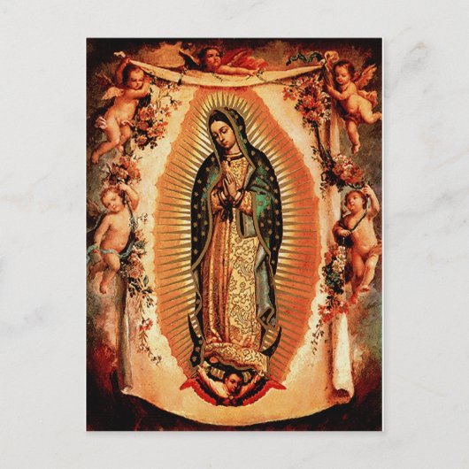 Onze dame van Guadalupe Briefkaart (Voorkant)
