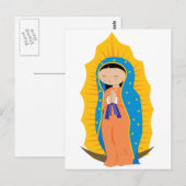 Onze dame van Guadalupe Briefkaart (Voorkant / Achterkant)