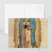 Onze dame van Guadalupe Briefkaart (Voorkant / Achterkant)