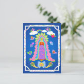 Onze dame van Guadalupe Briefkaart (Staand voorkant)