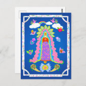 Onze dame van Guadalupe Briefkaart (Voorkant / Achterkant)