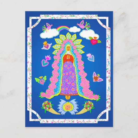 Onze dame van Guadalupe Briefkaart (Voorkant)