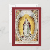 Onze dame van Guadalupe Briefkaart (Voorkant / Achterkant)