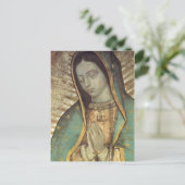 ONZE DAME VAN GUADALUPE BRIEFKAART (Staand voorkant)