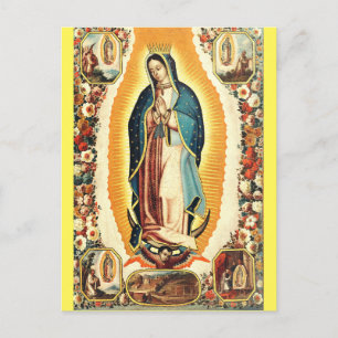 Onze dame van Guadalupe Briefkaart