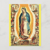 Onze dame van Guadalupe Briefkaart (Voorkant)