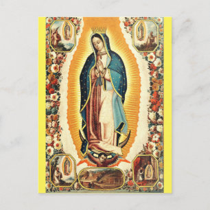 Onze dame van Guadalupe Briefkaart