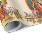 Onze dame van Guadalupe Cadeaupapier (Rol Hoek)