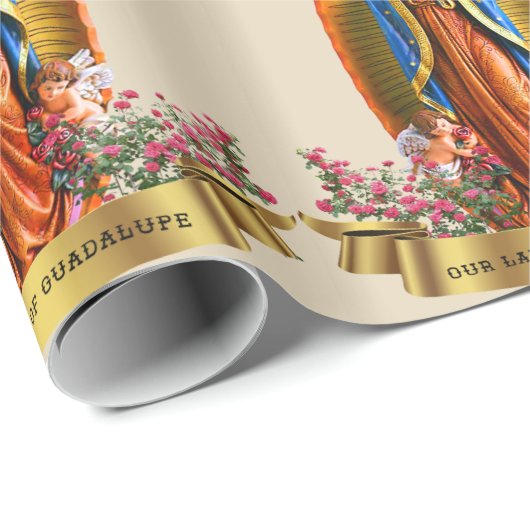 Onze dame van Guadalupe Cadeaupapier (Rol Hoek)