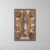 Onze dame van Guadalupe Canvas (Voorkant)