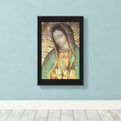 Onze dame van Guadalupe Canvas Afdruk (Insitu (Houten vloer))