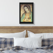 Onze dame van Guadalupe Canvas Afdruk (Insitu (Slaapkamer))