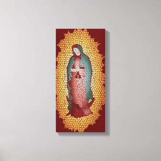 Onze dame van Guadalupe Canvas Afdruk (Voorkant)