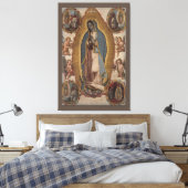 Onze dame van Guadalupe Canvas Afdruk (Insitu (Slaapkamer))