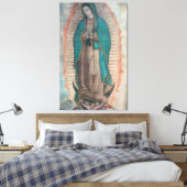 Onze dame van Guadalupe Canvas Afdruk (Insitu (Slaapkamer))