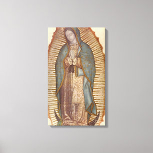 ONZE DAME VAN GUADALUPE CANVAS AFDRUK