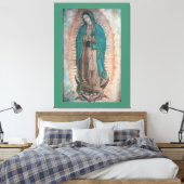Onze dame van Guadalupe Canvas Afdruk (Insitu (Slaapkamer))