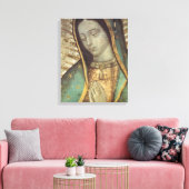 Onze dame van Guadalupe Canvas Afdruk (Insitu (Woonkamer))