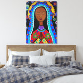 Onze dame van Guadalupe Canvas Afdruk (Insitu (Slaapkamer))