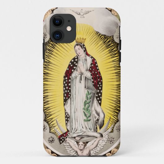 Onze dame van Guadalupe Case-Mate iPhone Case (Achterkant)