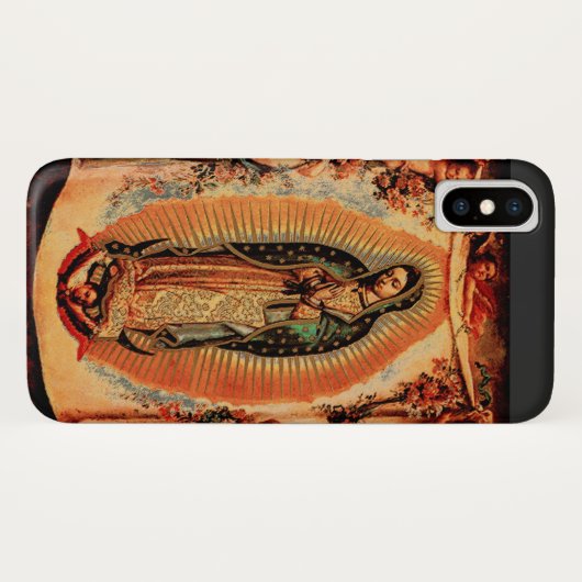 Onze dame van Guadalupe Case-Mate iPhone Case (Achterkant (horizontaal))