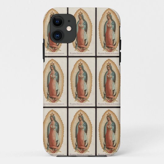 Onze dame van Guadalupe Case-Mate iPhone Case (Achterkant)