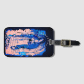 Onze dame van Guadalupe Collage Bagagelabel (Voorkant (horizontaal))