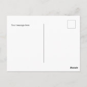 Onze dame van Guadalupe Collage Briefkaart (Achterkant)