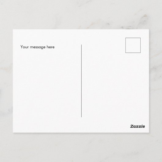 Onze dame van Guadalupe Collage Briefkaart (Achterkant)