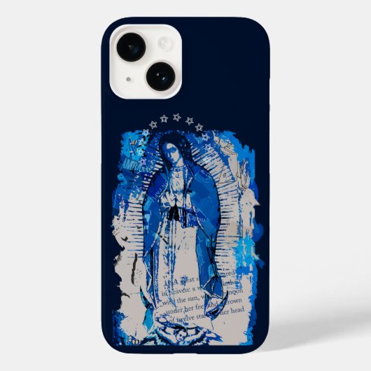 Onze dame van Guadalupe Collage Case-Mate iPhone Case (Achterkant)