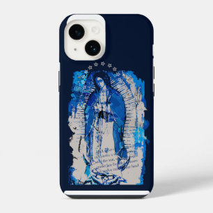 Onze dame van Guadalupe Collage iPhone 14 Hoesje
