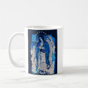 Onze dame van Guadalupe Collage Koffiemok