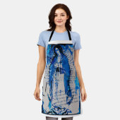 Onze dame van Guadalupe Collage Schort (Gedragen)