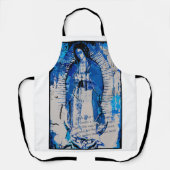 Onze dame van Guadalupe Collage Schort (Voorkant)