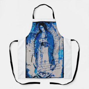 Onze dame van Guadalupe Collage Schort