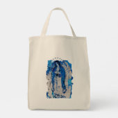 Onze dame van Guadalupe Collage Tote Bag (Achterkant)