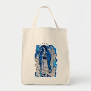 Onze dame van Guadalupe Collage Tote Bag