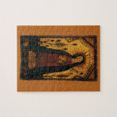 Onze dame van Guadalupe door Pedro Antonio Fresqui Legpuzzel (Horizontaal)