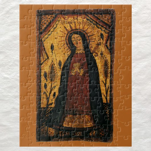 Onze dame van Guadalupe door Pedro Antonio Fresqui Legpuzzel
