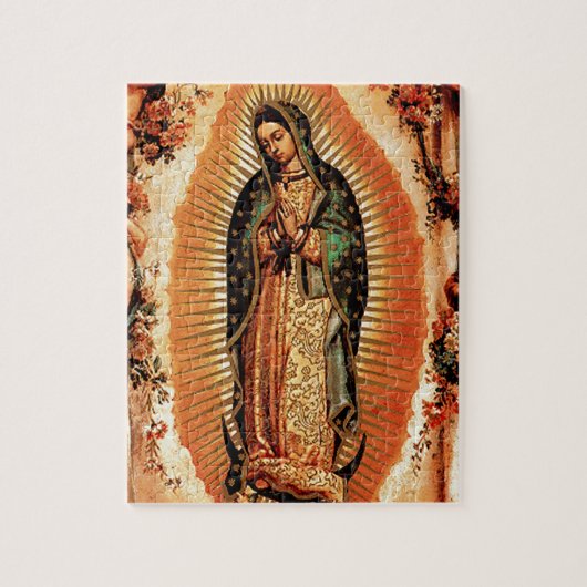Onze dame van Guadalupe en de Angels Legpuzzel (Verticaal)