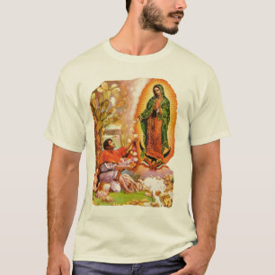 Onze dame van Guadalupe en Saint Juan Diego T-shirt