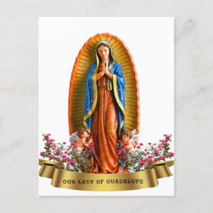 Onze dame van Guadalupe Feestdagenkaart