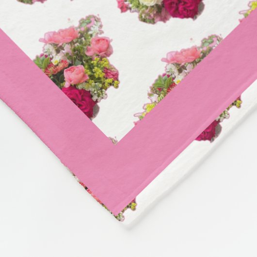 Onze dame van Guadalupe Fleece Deken (Hoek)