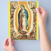 Onze dame van Guadalupe Flyer (Hand)