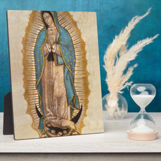 Onze dame van Guadalupe Fotoplaat (Zijkant)