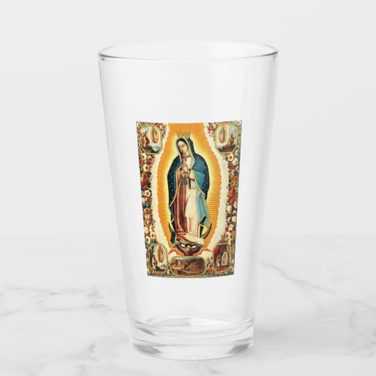 Onze dame van Guadalupe Glas (Voorkant)