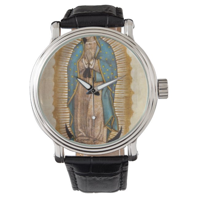 Onze dame van Guadalupe Horloge (Voorkant)