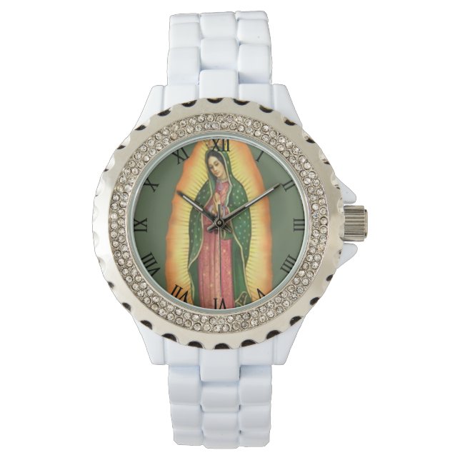 Onze dame van Guadalupe Horloge (Voorkant)