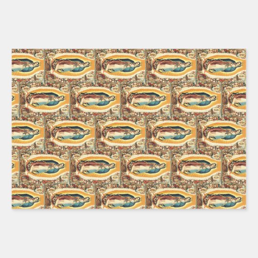 Onze dame van Guadalupe Inpakpapier Vel (Voorkant)