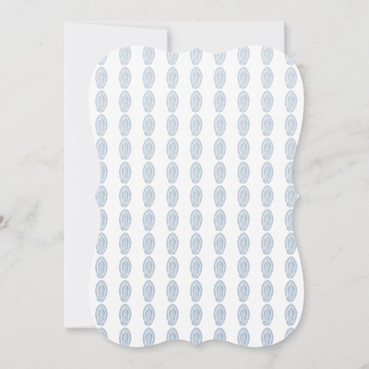 Onze dame van Guadalupe Kaart (Achterkant)